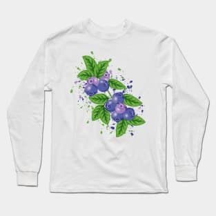 Blueberries Long Sleeve T-Shirt